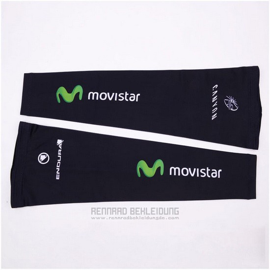 2015 Movistariam Radsport Beinwarmer Radfahren